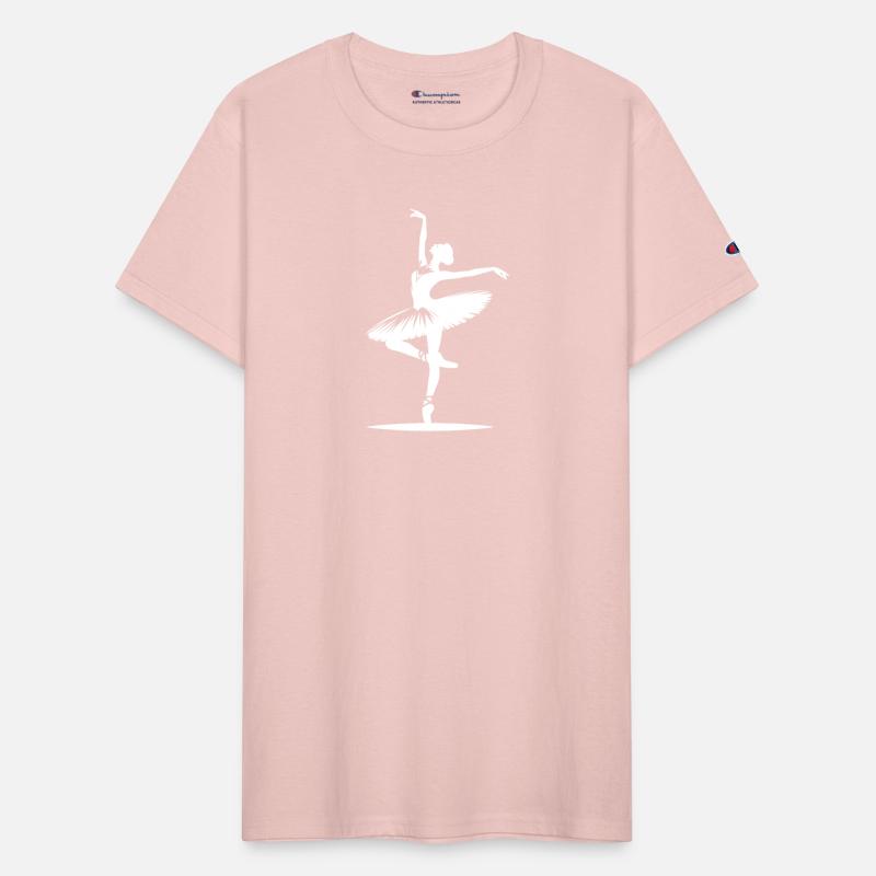 Dancing Ballerina In Perfect Dance Pose