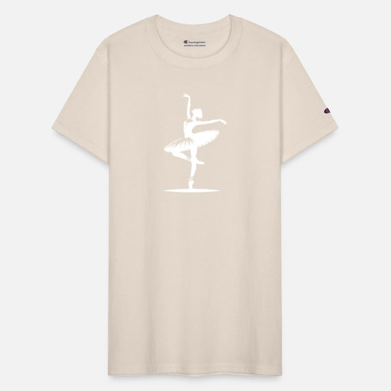 Dancing Ballerina In Perfect Dance Pose