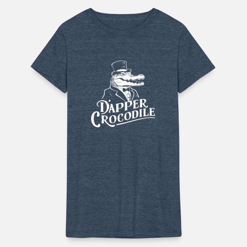 Dapper Crocodile With Top Hat And Bow Tie on Patch
