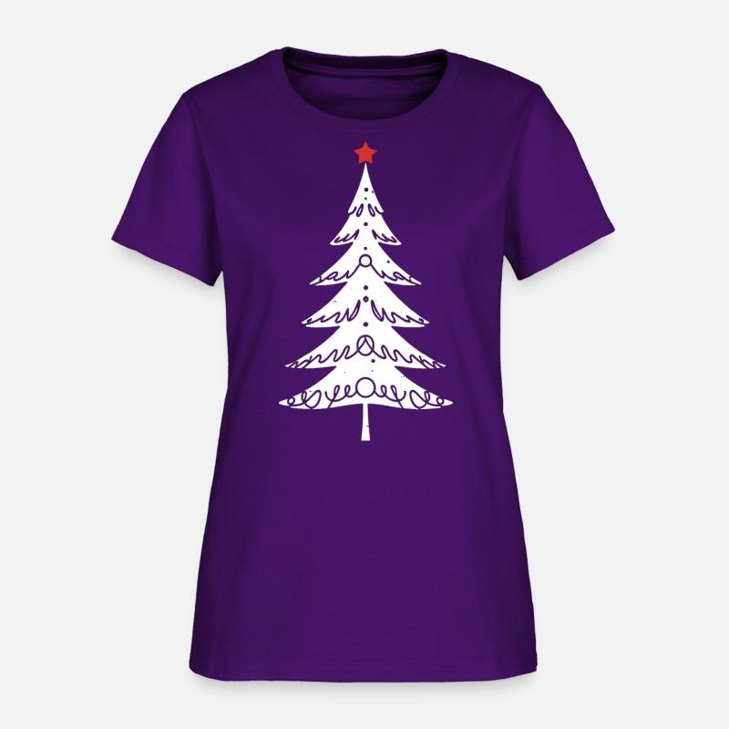 Decorated Minimalistic Christmas Tree - White