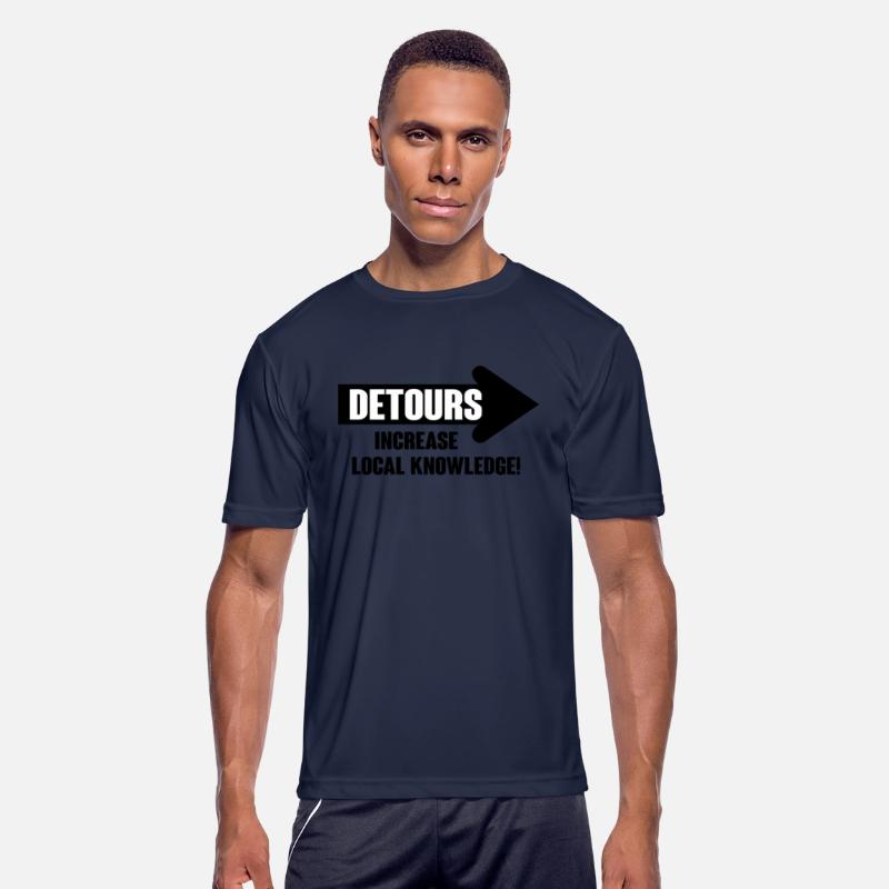 Detours increase local knowledge boy