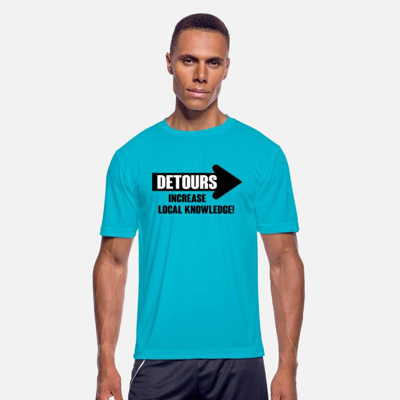 Detours increase local knowledge boy