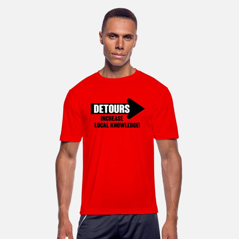 Detours increase local knowledge boy