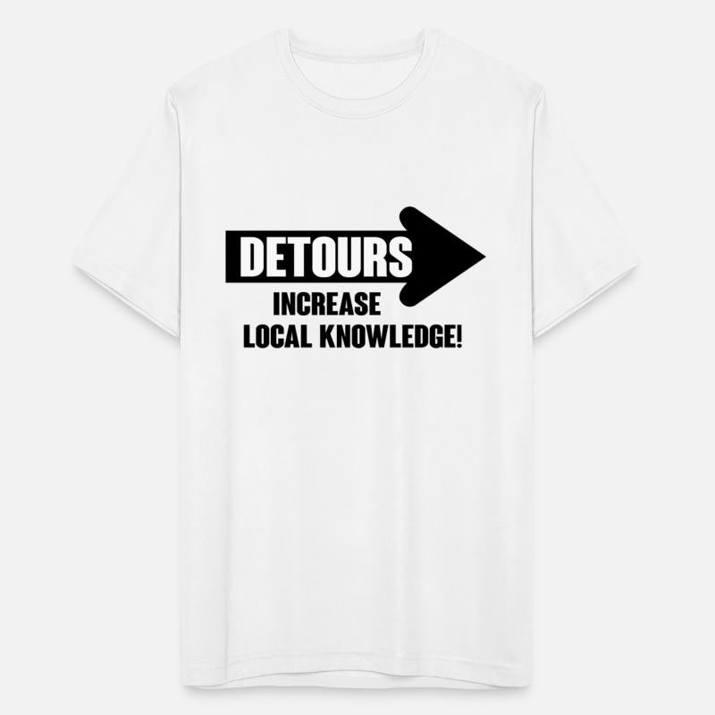 Detours increase local knowledge boy