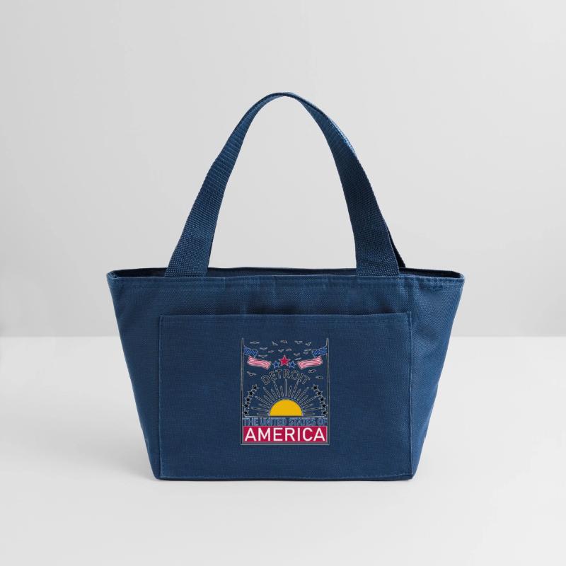 Detroit sunrise symbol, United States of America