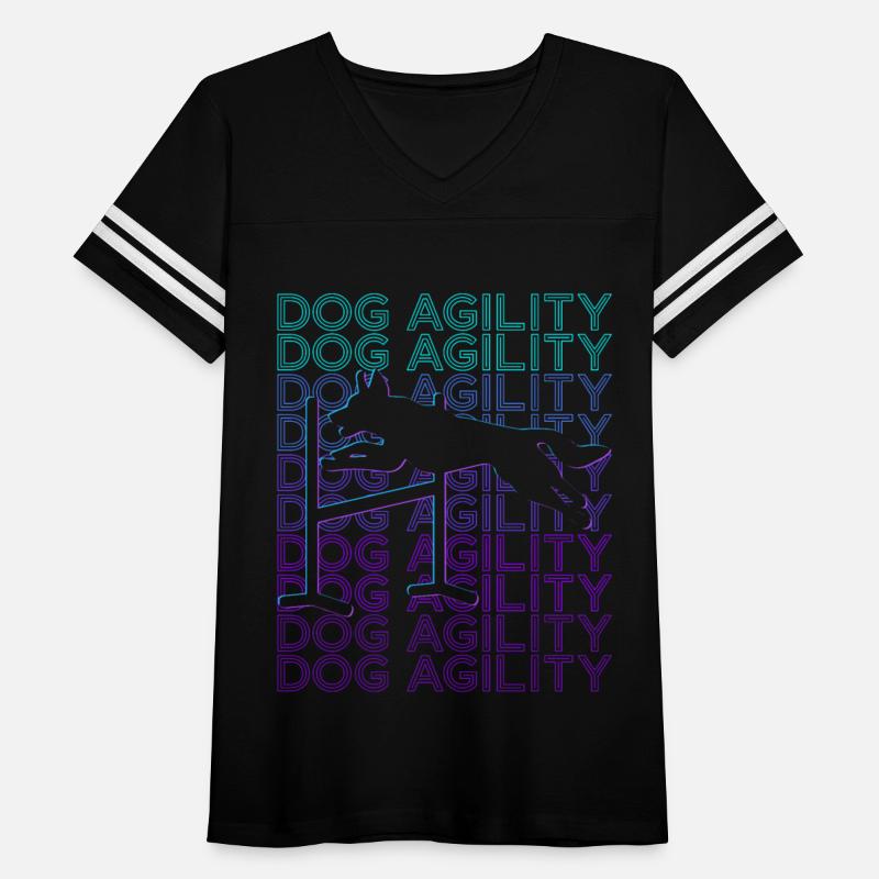 Dog Agility Dog Training Trainer Retro