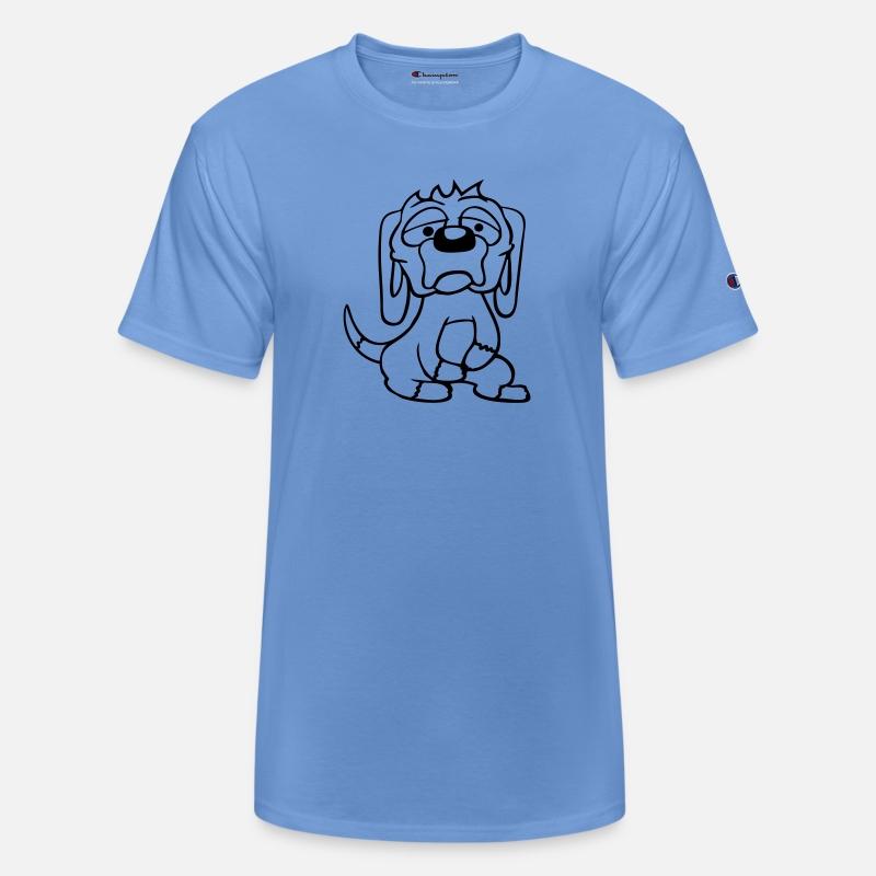 Dog Looks Unhappy Sad Shy Scared Bored Face Funny