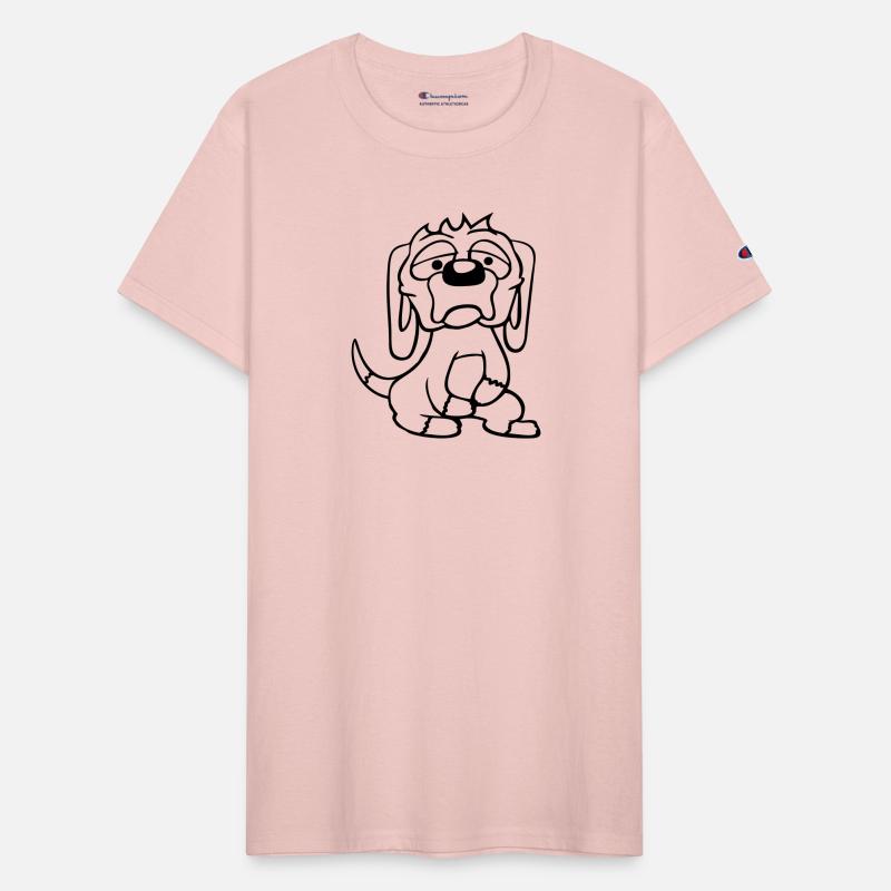 Dog Looks Unhappy Sad Shy Scared Bored Face Funny