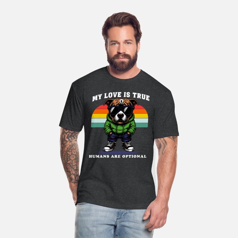 Dog Love Tee – True Love, Humans Optional