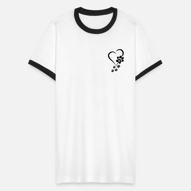 Dog Paw Heart Baby Dogs - Dog Paw Print Dog Paws H