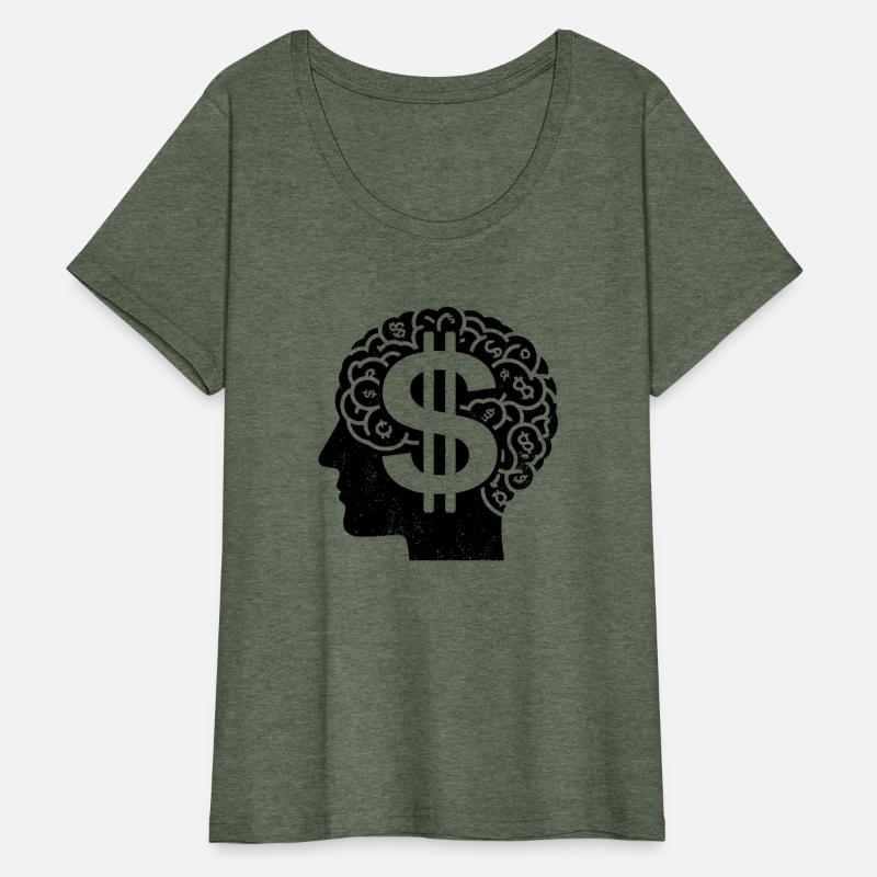Dollar cash money symbol brain mindset 3