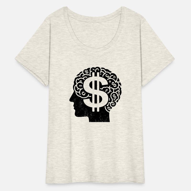 Dollar cash money symbol brain mindset 3