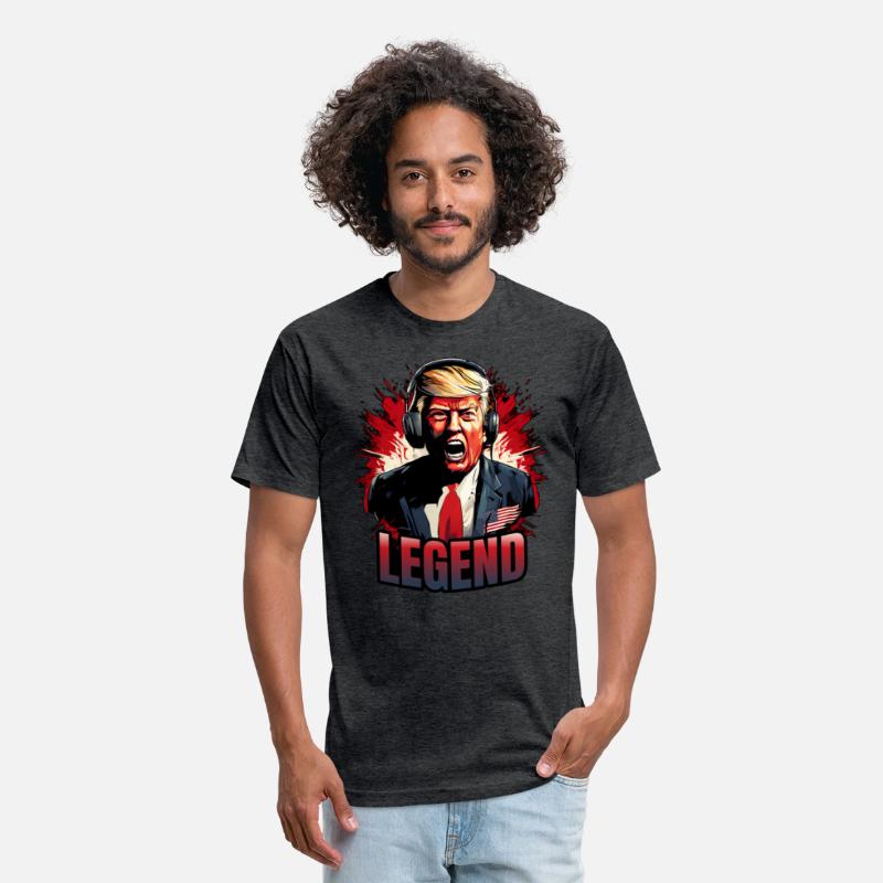 Donald Trump shirt shot Legend