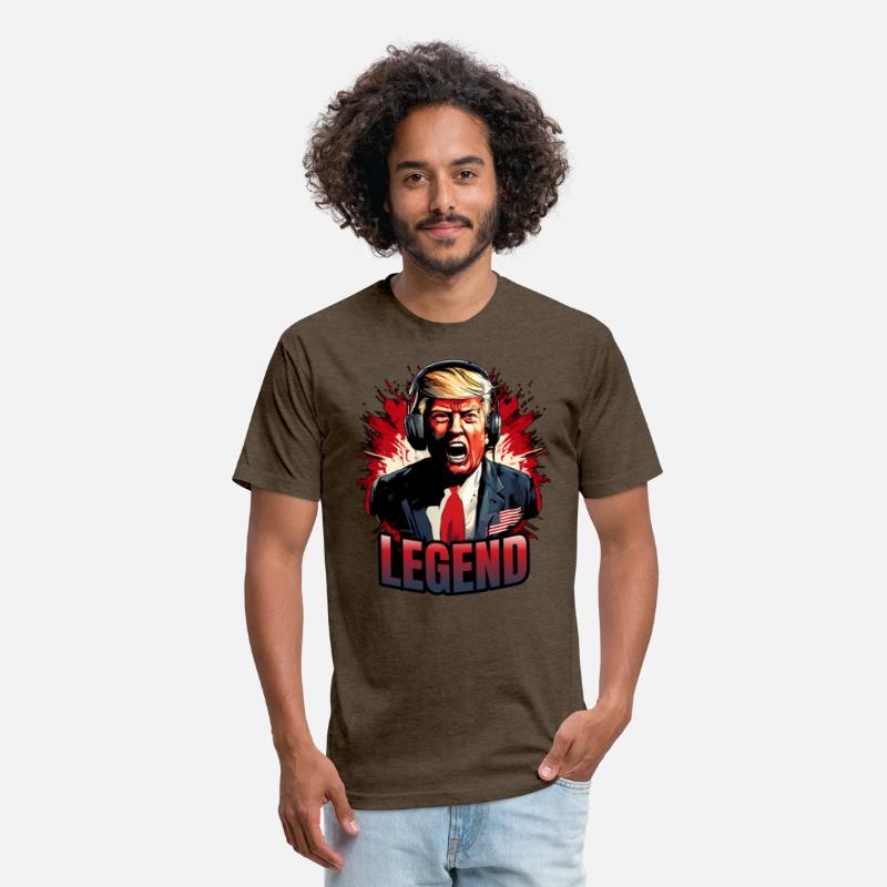 Donald Trump shirt shot Legend