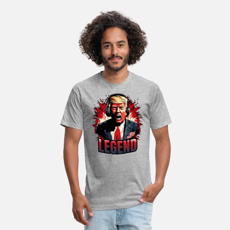 Donald Trump shirt shot Legend