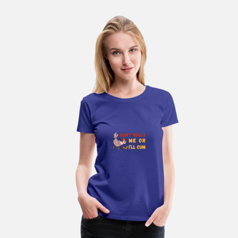 don't bully me or I'll cum standard t-shirt