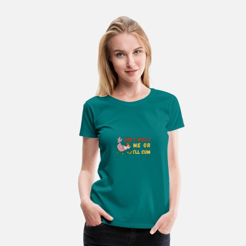 don't bully me or I'll cum standard t-shirt