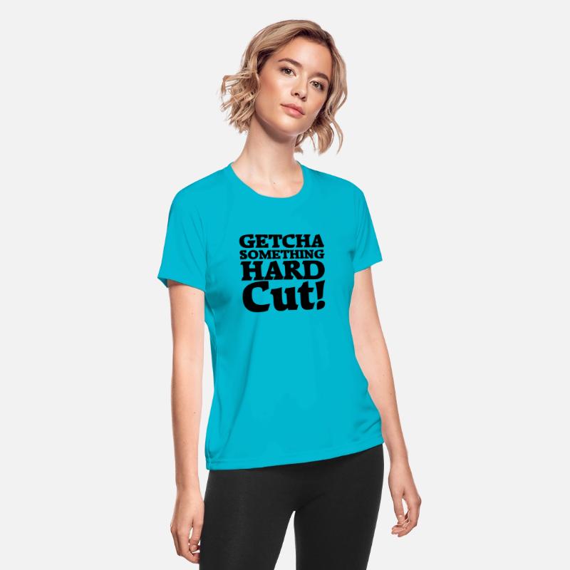 "GETCHA SOMETHIN HARD CUT" Black Merch