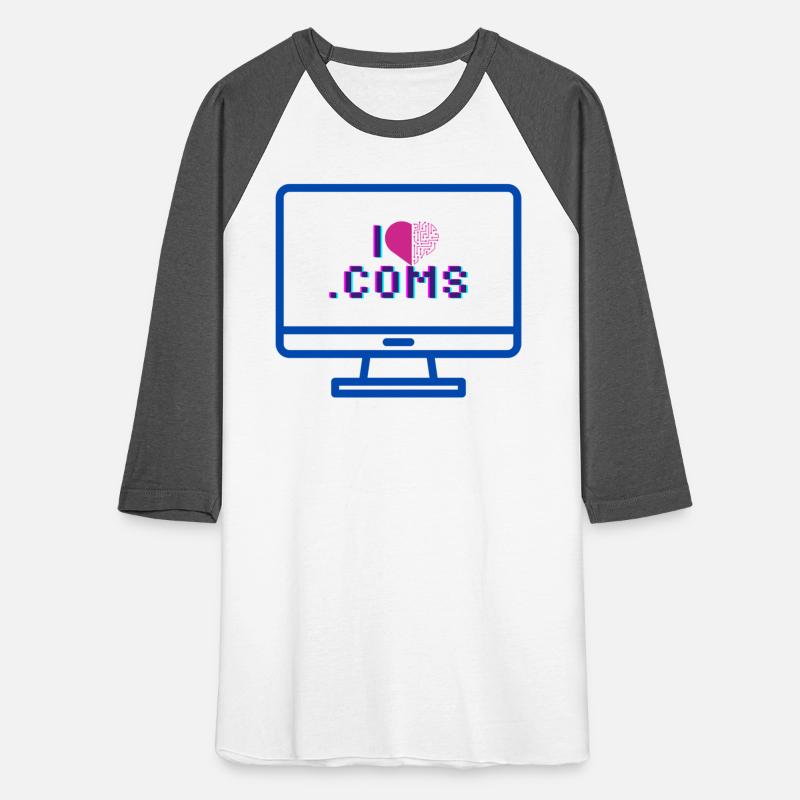 "I Love .Coms" domain name investor's design