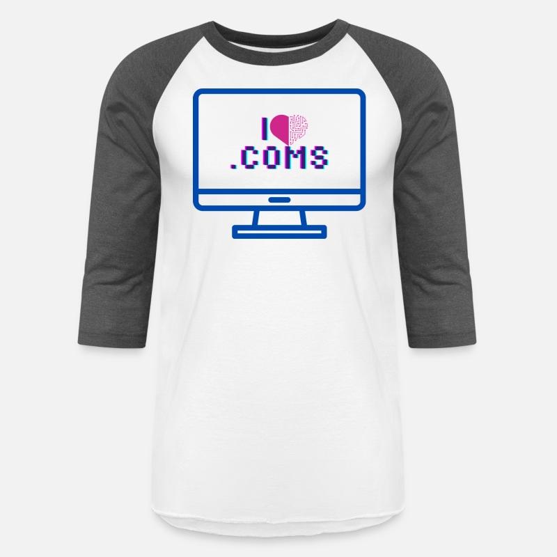 "I Love .Coms" domain name investor's design