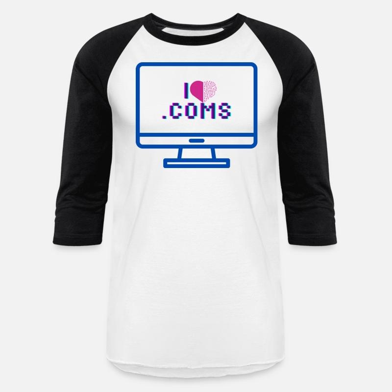 "I Love .Coms" domain name investor's design