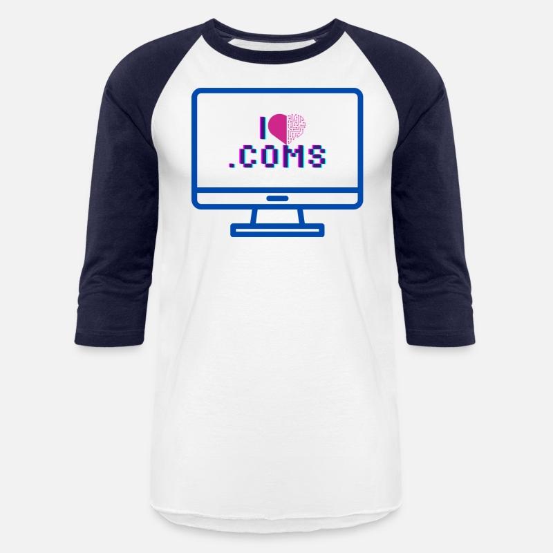 "I Love .Coms" domain name investor's design