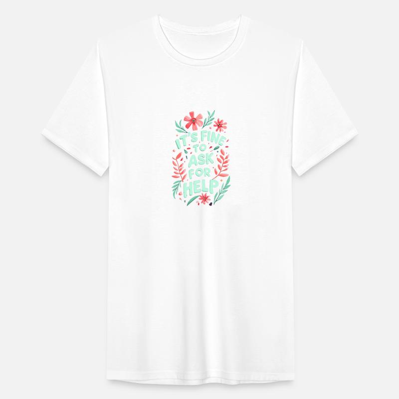 "It's fine to ask for help"