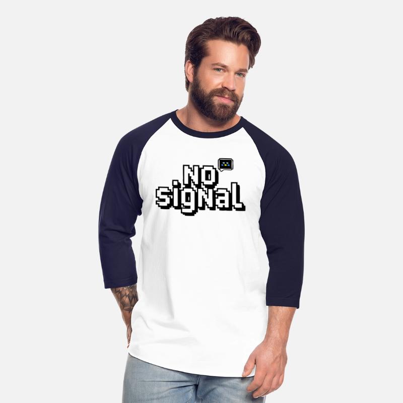 "NO SIGNAL" – Pixel Style TV Signal Error Art