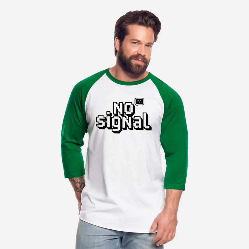 "NO SIGNAL" – Pixel Style TV Signal Error Art
