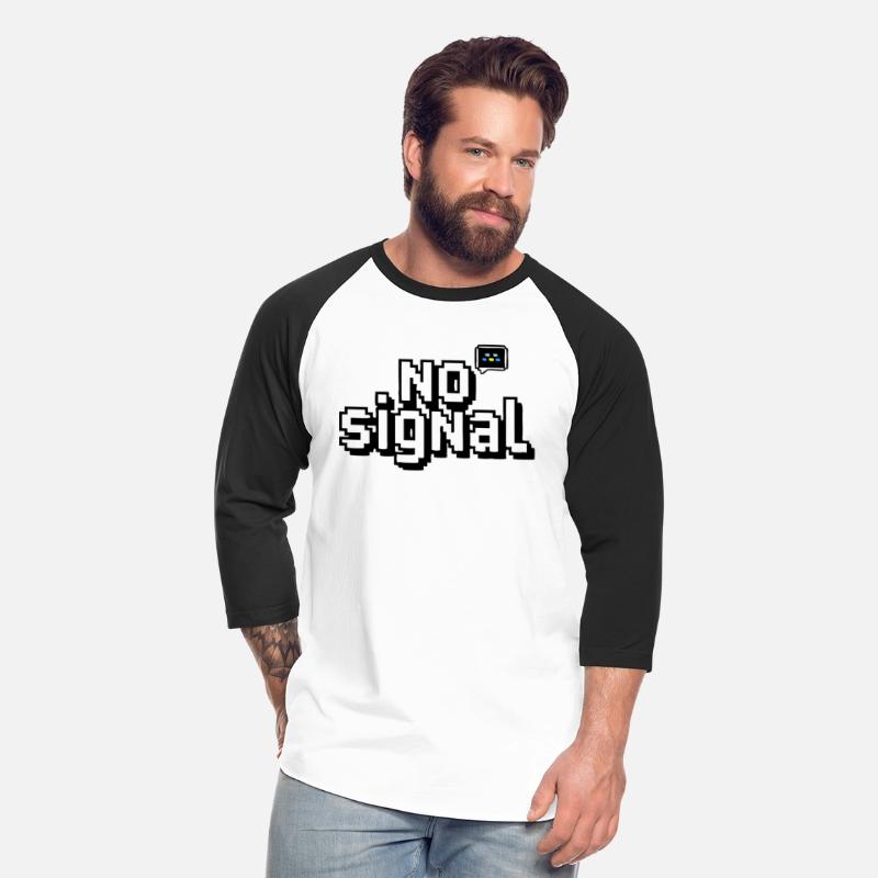 "NO SIGNAL" – Pixel Style TV Signal Error Art