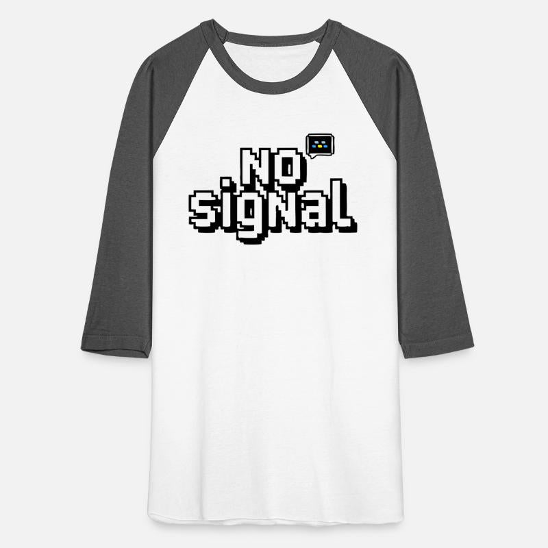 "NO SIGNAL" – Pixel Style TV Signal Error Art