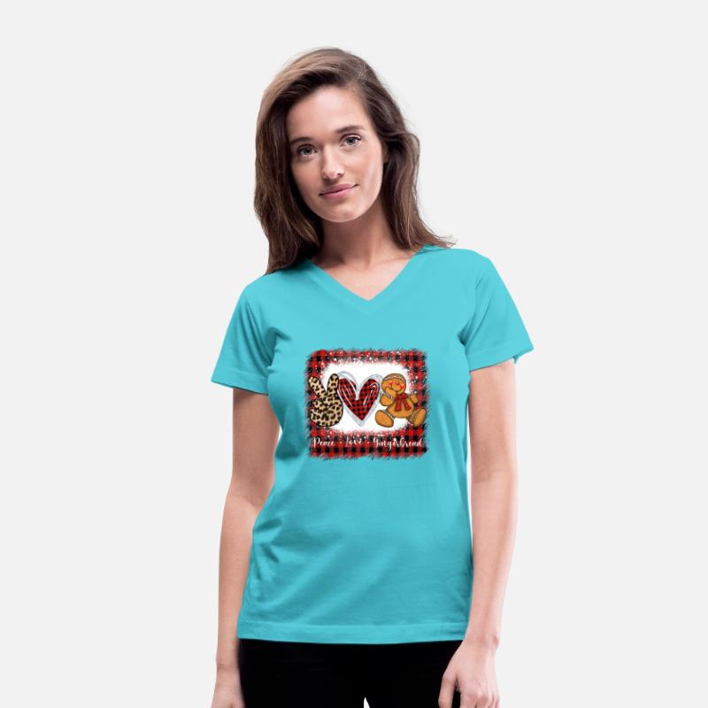 "Peace Love Gingerbread" Sublimation