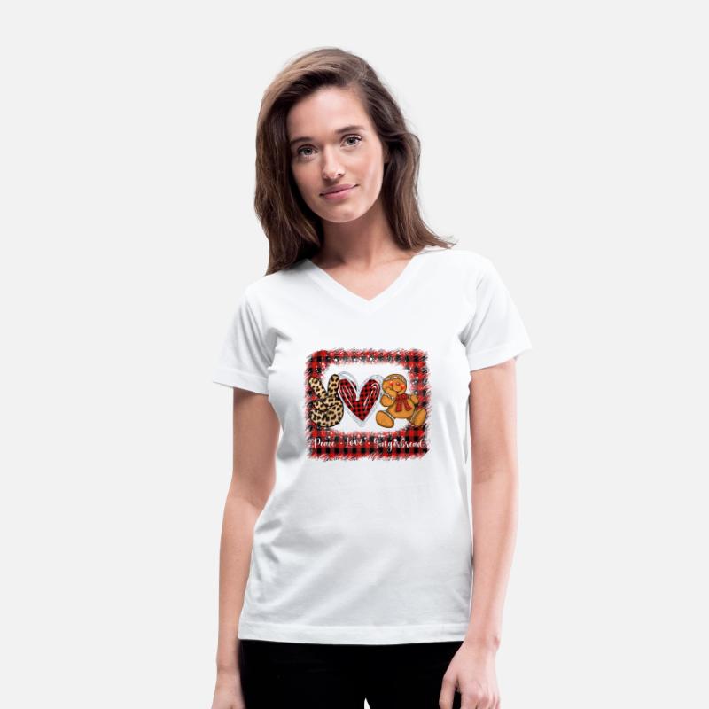 "Peace Love Gingerbread" Sublimation