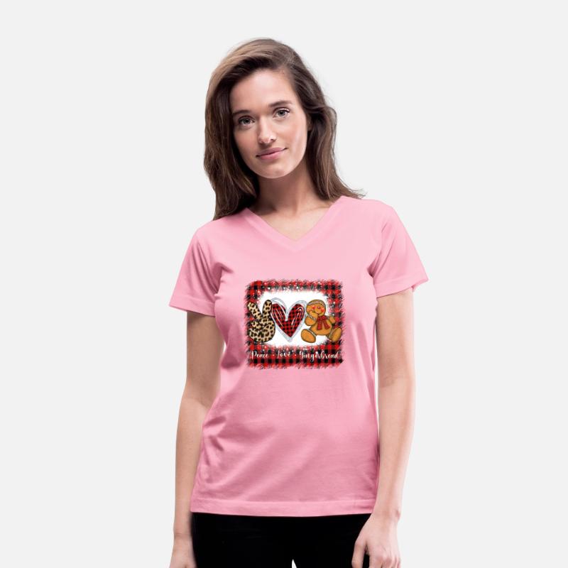 "Peace Love Gingerbread" Sublimation