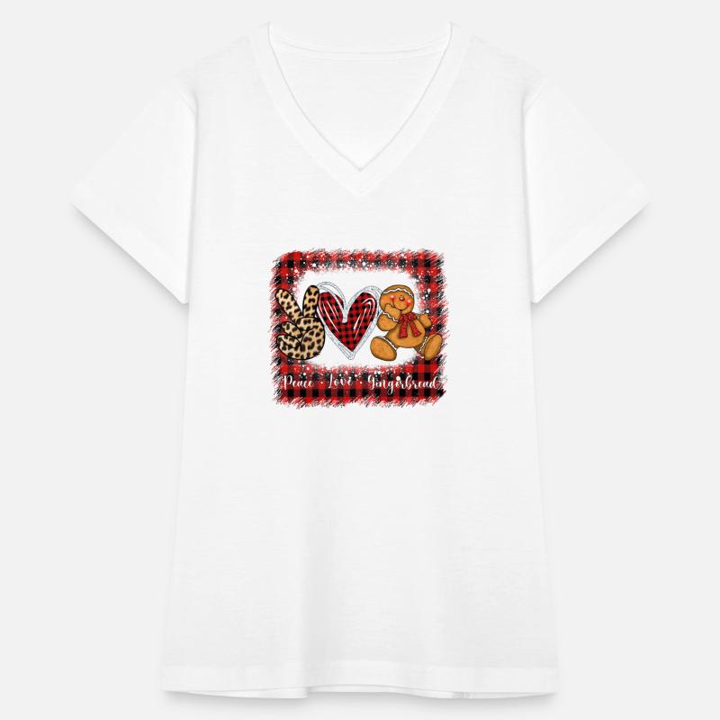 "Peace Love Gingerbread" Sublimation
