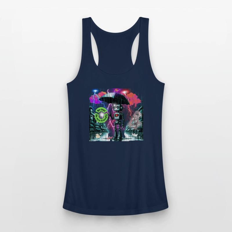 "Rainy Day Resilience: Eco-Friendly Robot" 2