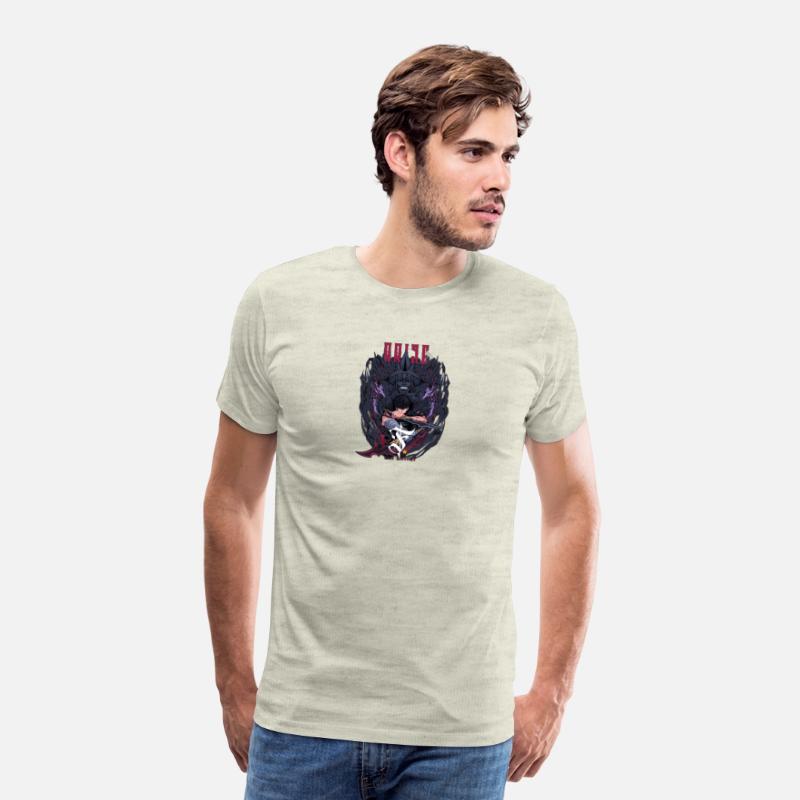 "Solo Living Anime Vibes Tee – Minimalist Otaku Ae