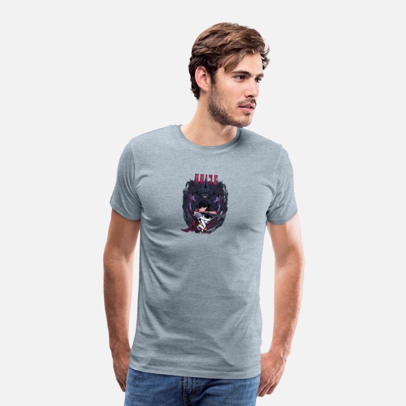 "Solo Living Anime Vibes Tee – Minimalist Otaku Ae