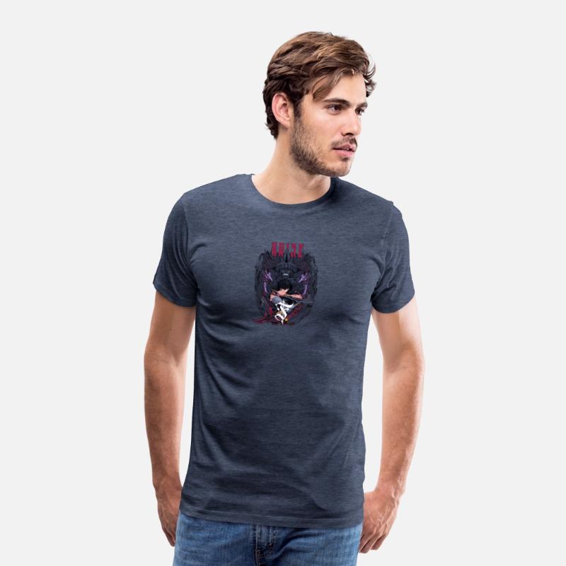 "Solo Living Anime Vibes Tee – Minimalist Otaku Ae