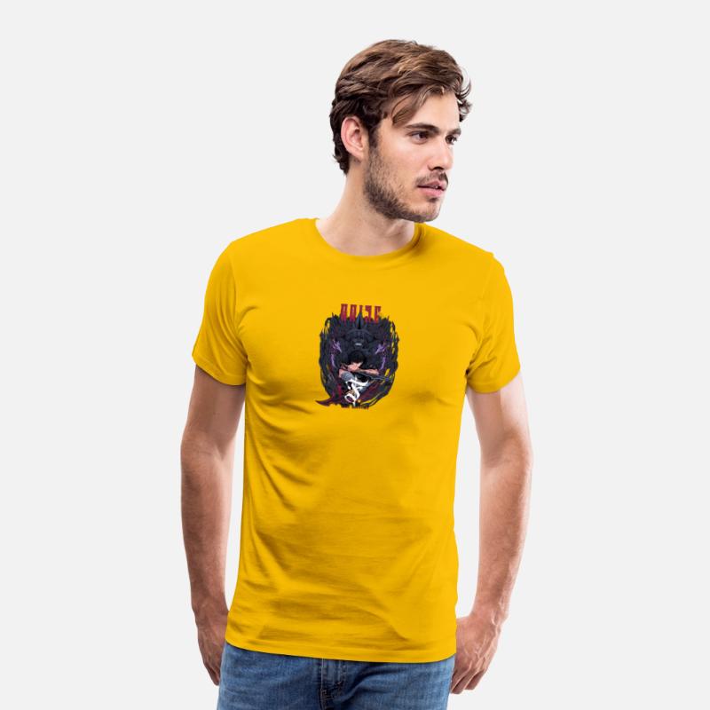 "Solo Living Anime Vibes Tee – Minimalist Otaku Ae