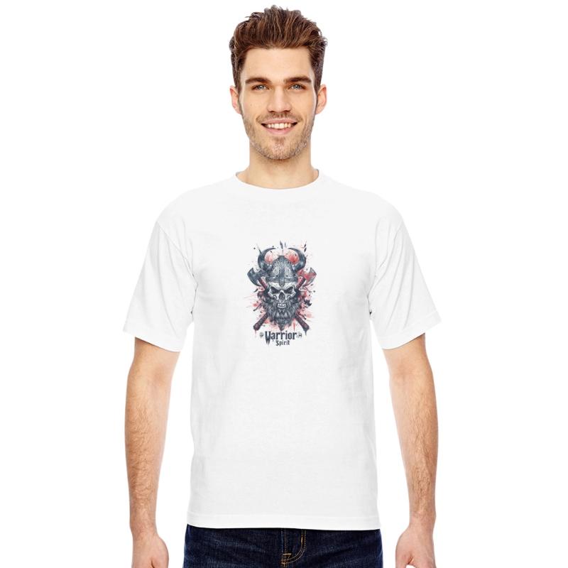 "Warrior Spirit - Viking Skull Design"